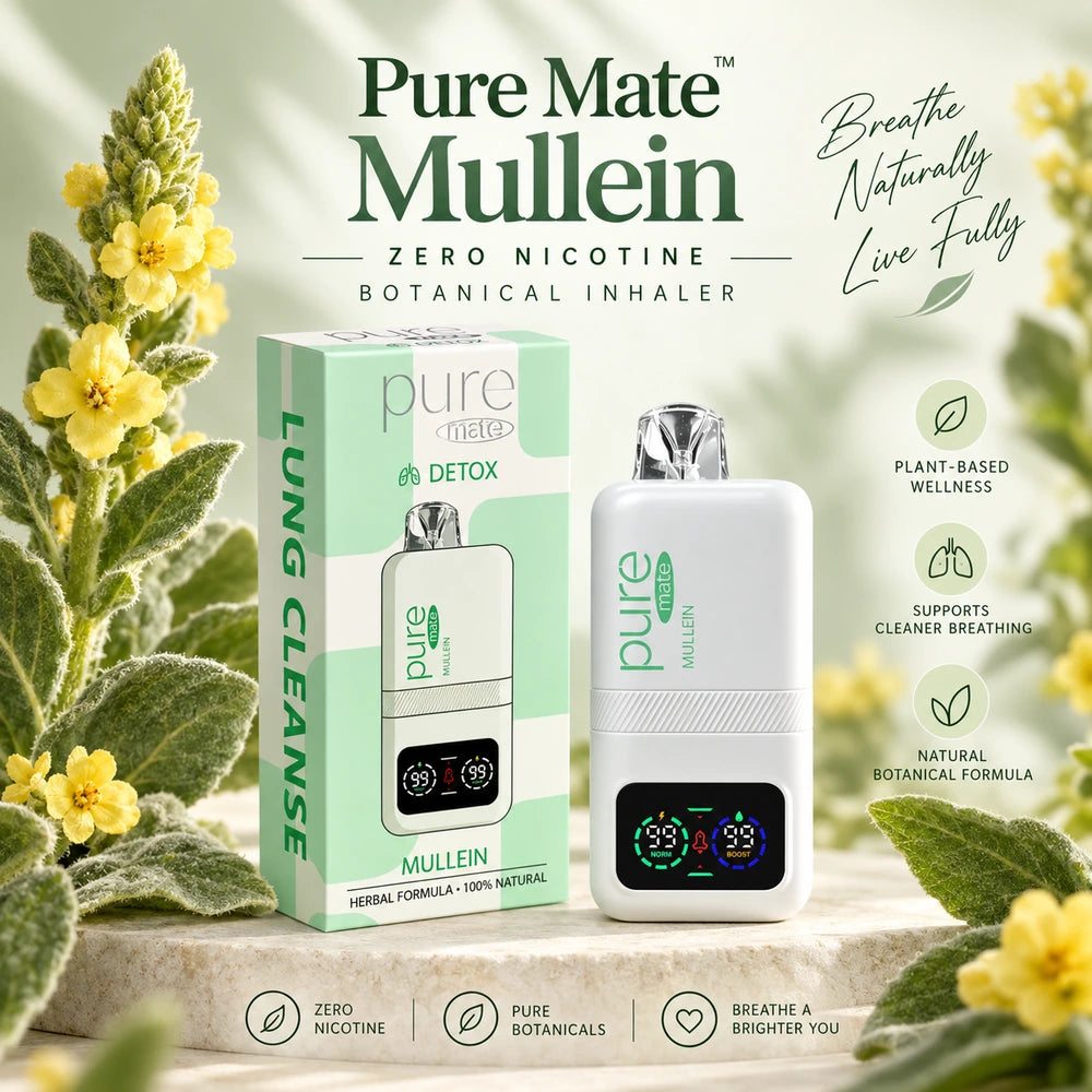 Pure Mate™ Mullein Vape 10000